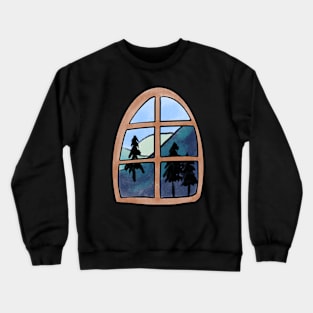 Window / Light, Dreams & Love Crewneck Sweatshirt